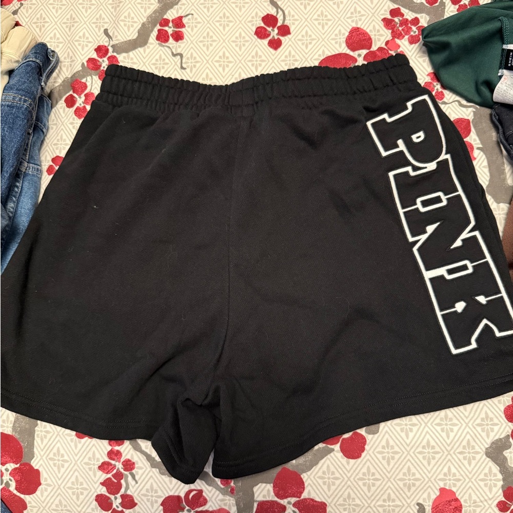 NWT PINK Victoria's Secret VS Black Shorts